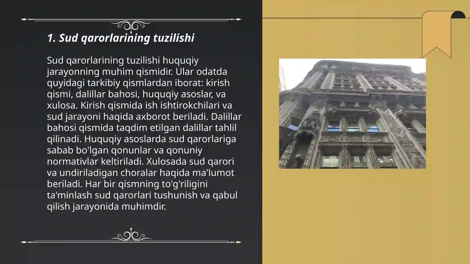 Sud qarorlarining yozuv uslubi 3