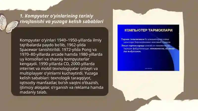 Kompyuter oʻyinlarining yuzaga kelishi, shaxsdagi internet va kompyuter oʻyinlariga tobelilikning ijtimoiy psixologik xususiyatlari 3