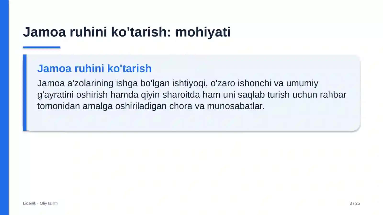 tergov hibsxonalarida jamoa ruhini ko'tarish 9625 3
