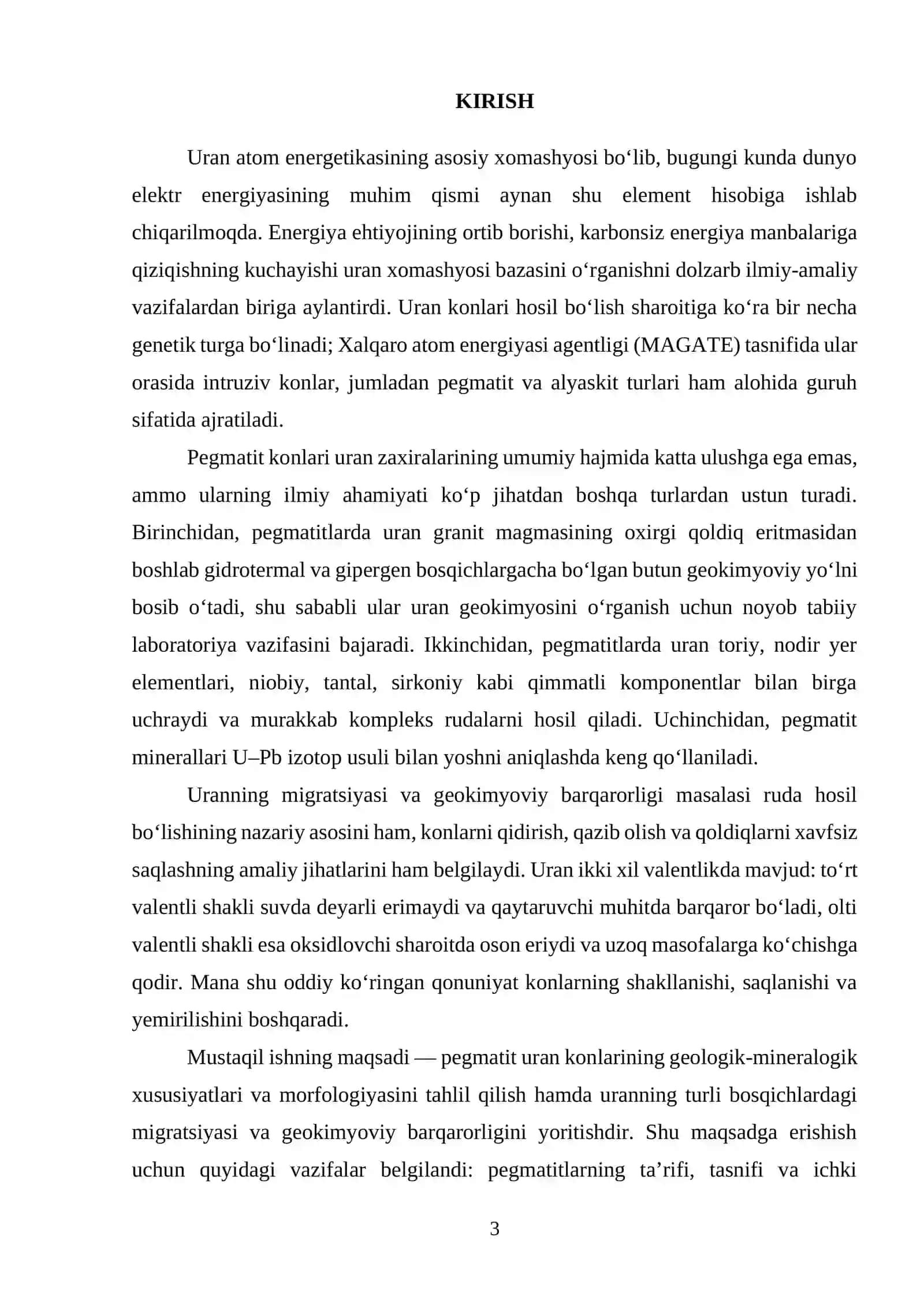 PEGMATIT URAN KONLARI VA ULARNING MORFOLOGIYASI 3