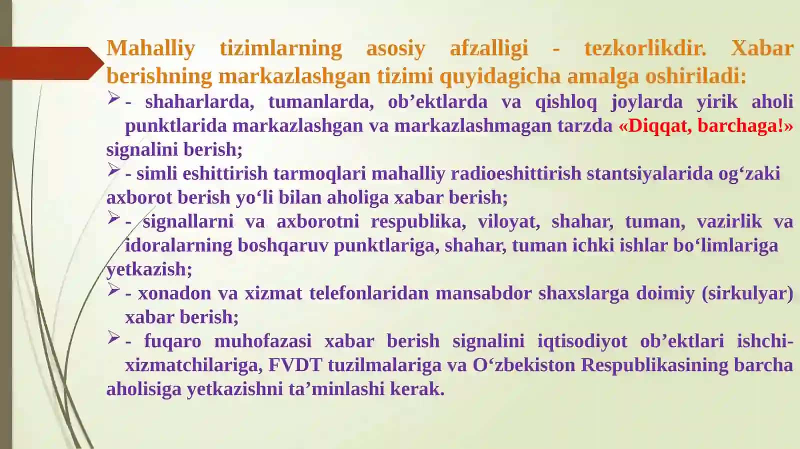 Favquloddavaziyatlar va iqlimo'zgarishini oldini olish 3