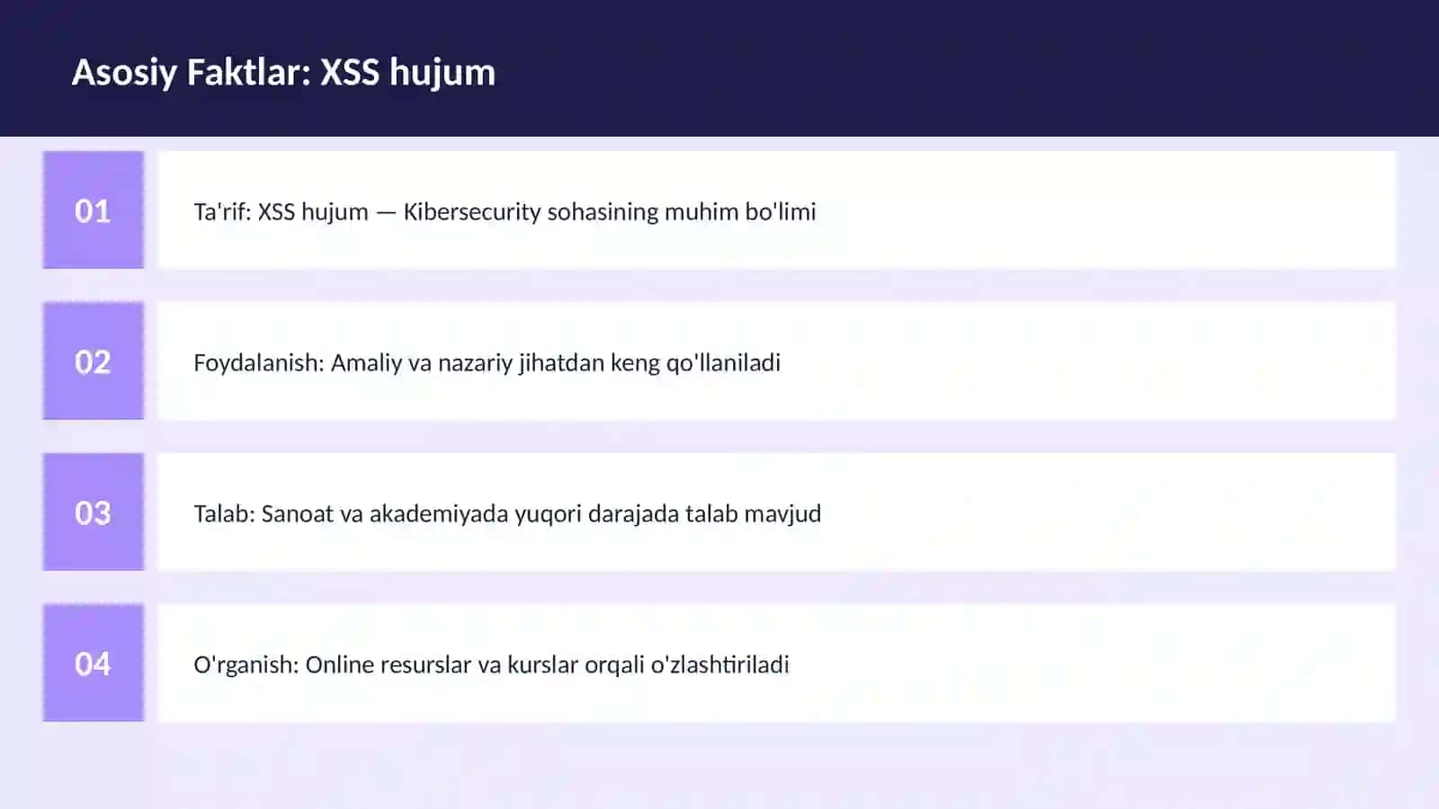 XSS hujum 3