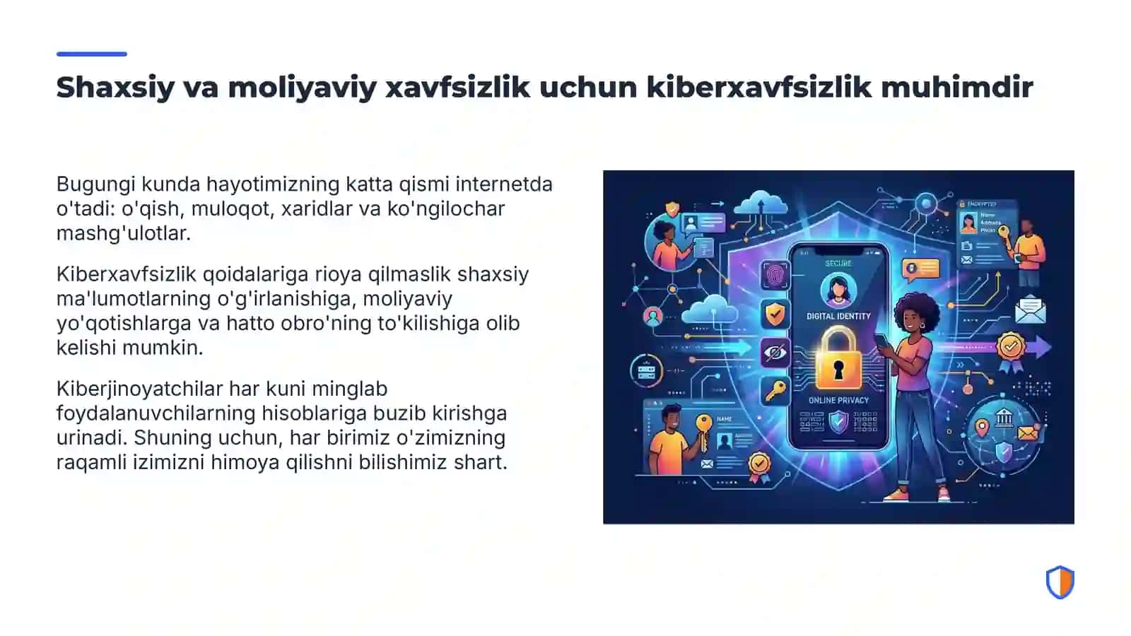 Kiberxavfsizlik: Raqamli Dunyoda Xavfsizlik Asoslari 3