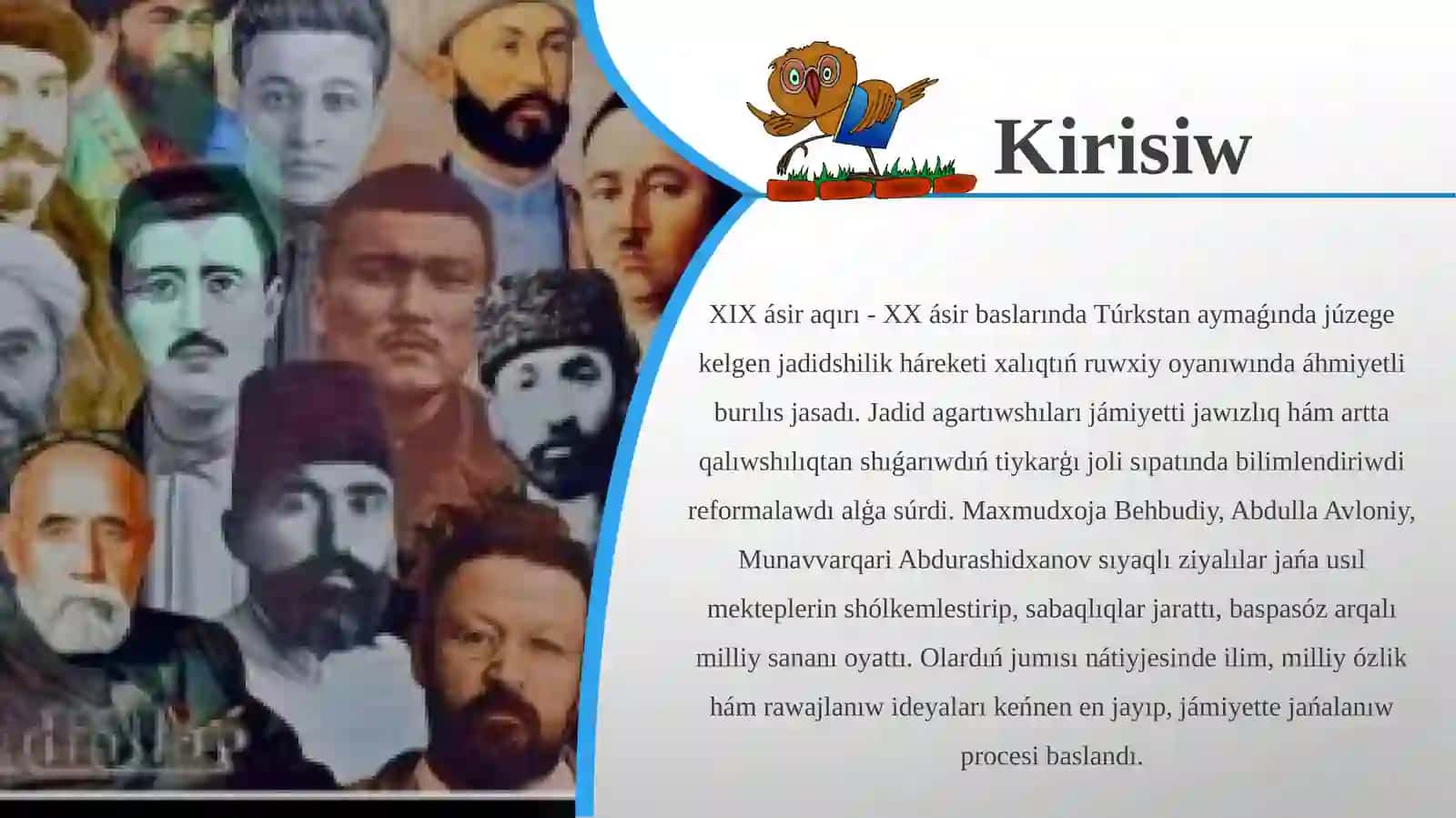 Jadidshilik háreketi 3