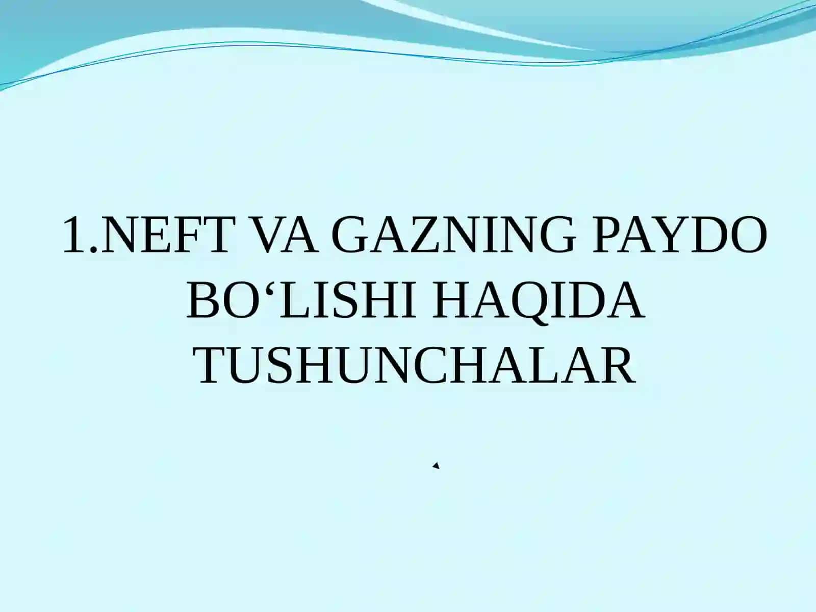Neft, gaz va qatlam suvlarining fizik-kimyoviy xossalari 3
