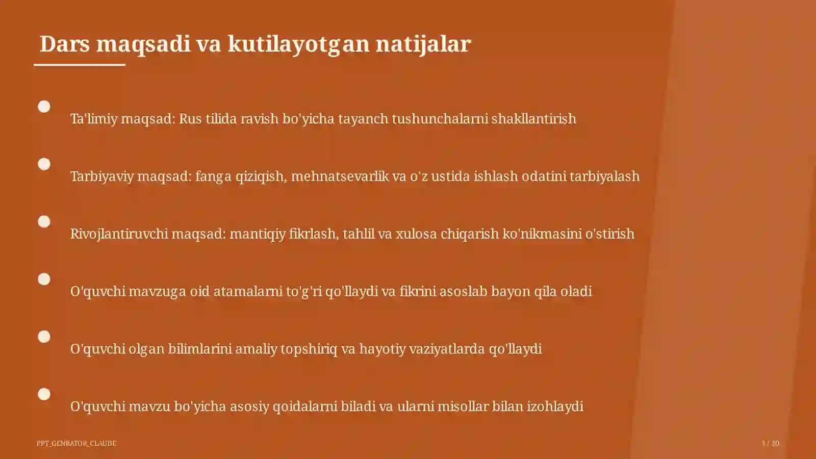 Rus tilida ravish (7-sinf) 3