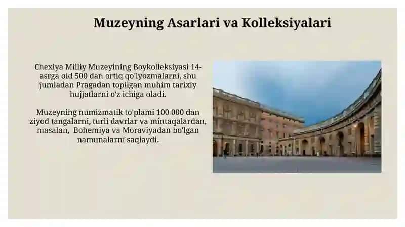 Chexiya Milliy Muzeyi 3