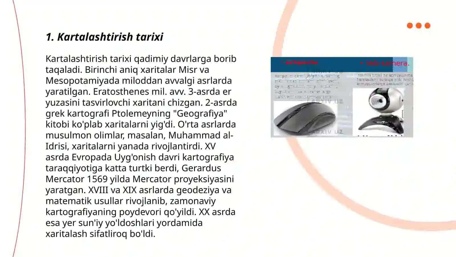 Kartalashtirish tarixi va geografik atlaslar 3