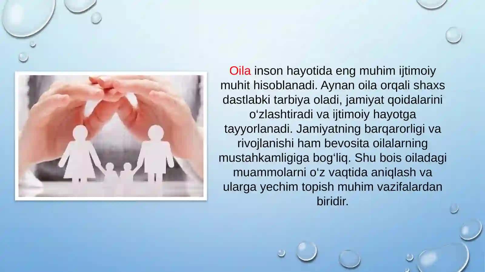 Zamonaviy oila va uning ijtimoiy himoyasining zaruriyati 3