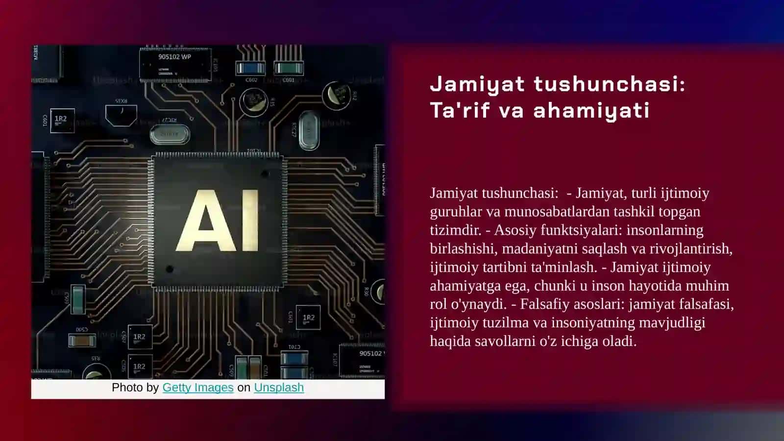 Jamiyat falsafasi 3