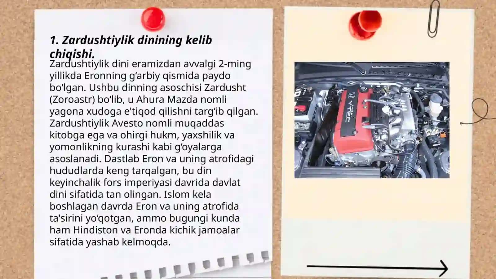 Markaziy Osiyoda zardushtiylik dini, zardushtiylikning asosiy manbalari va taraqqiyoti 3