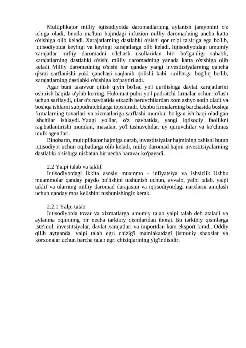 MAKROIQTISODIY MUHIT 3