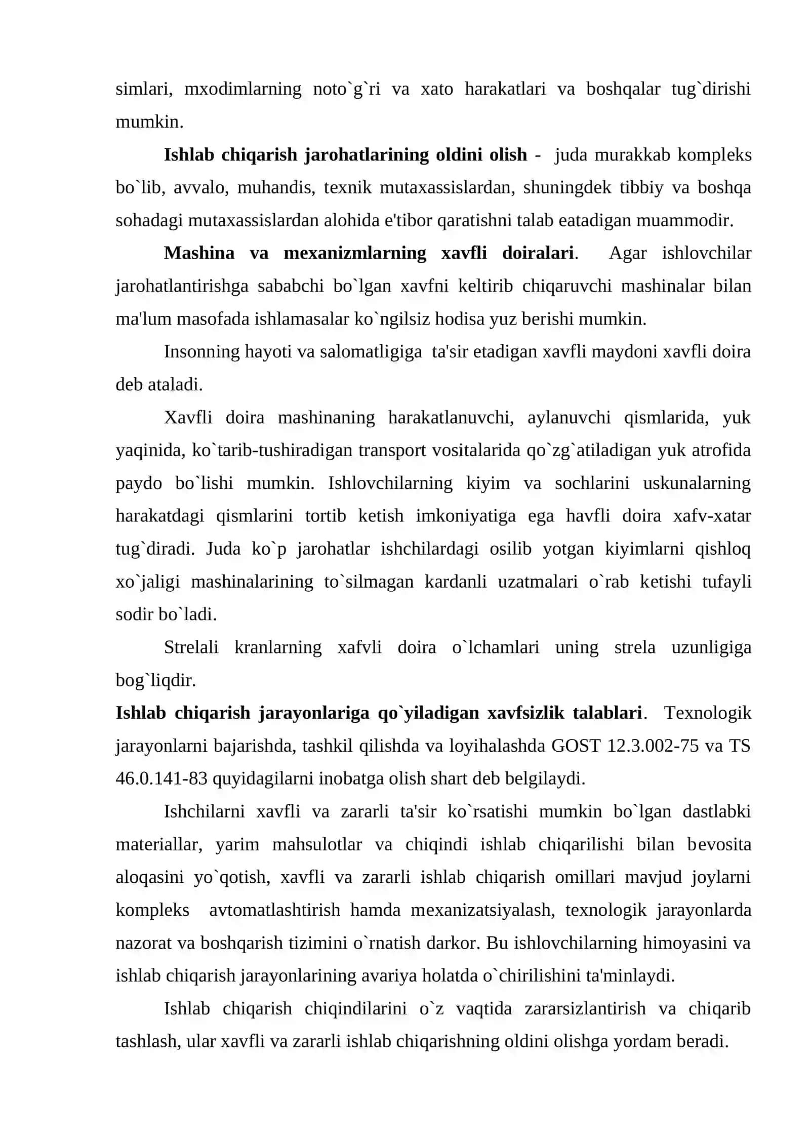O`simlikshunoslikda mеxanizatsiyalashtirilgan ishlarni bajarishda mеhnat xavfsizligi 3