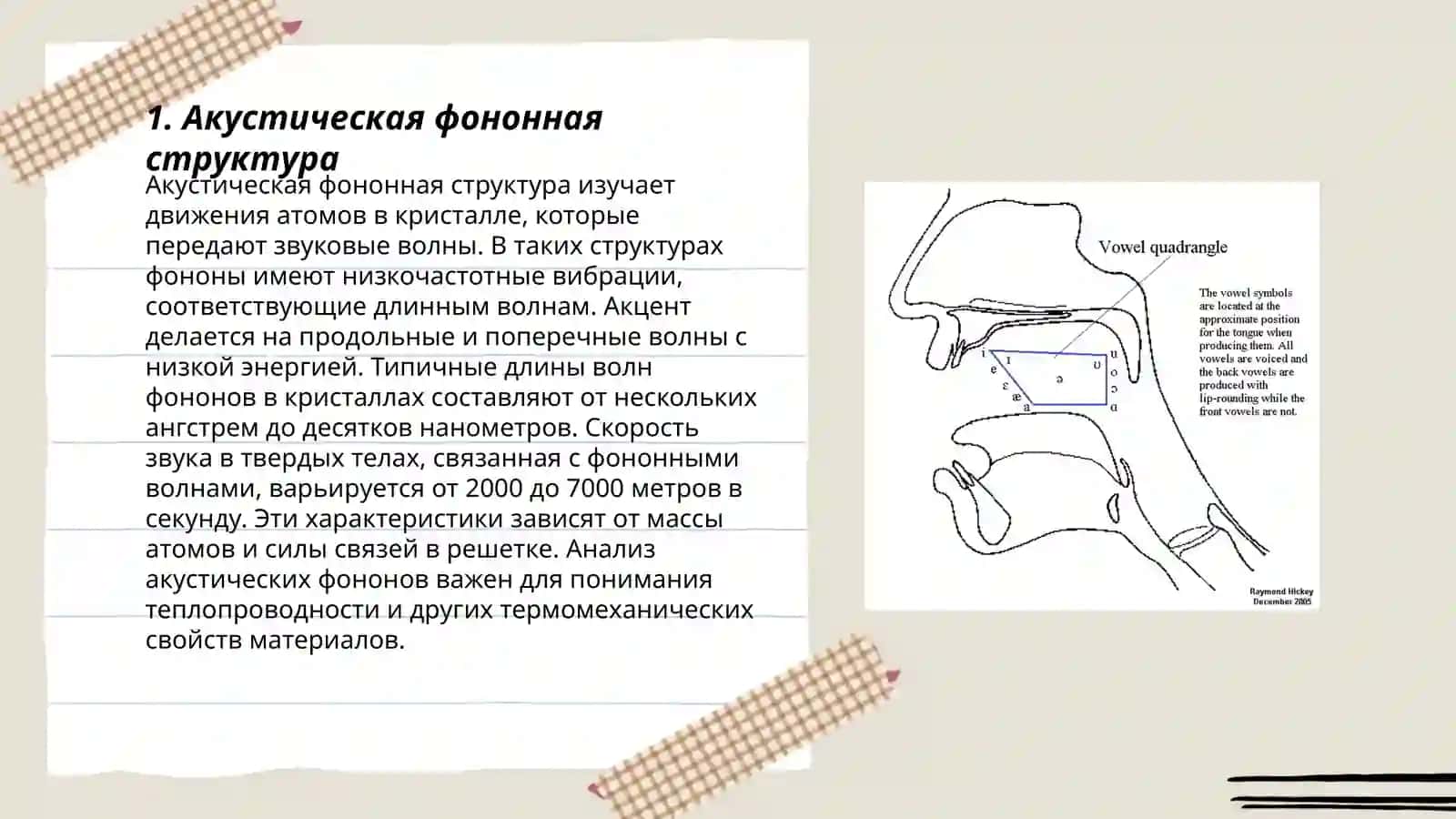 Акустический и артикуляционный аспекты звука 3