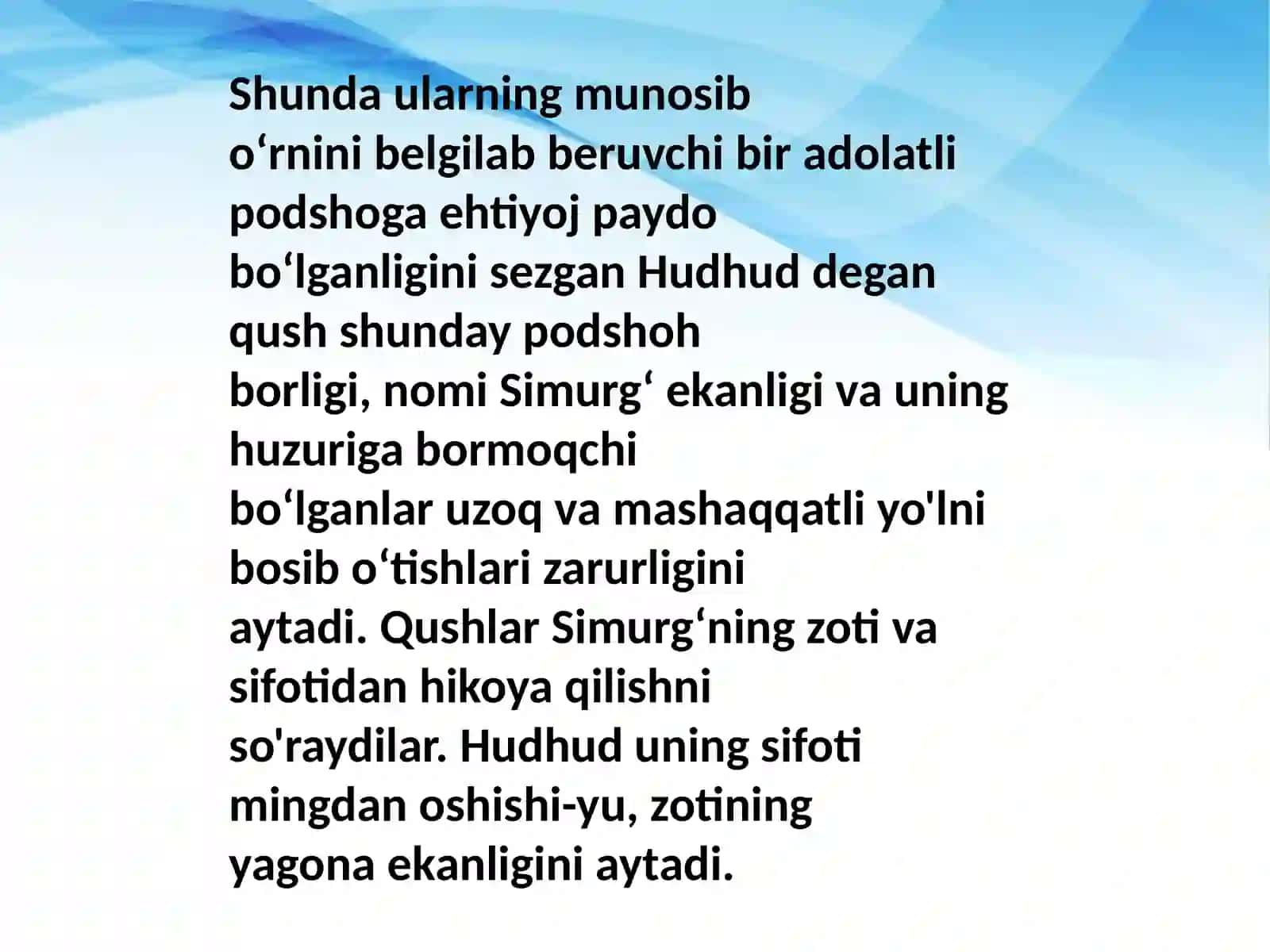 "LISON UT TAYR" ASARI 3