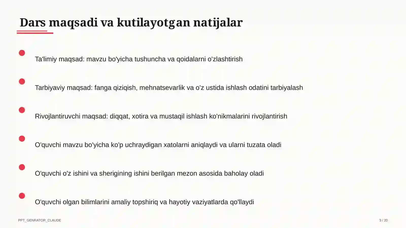 Odam organizmining tuzilishi: to'qima va organlar (8-sinf) 3