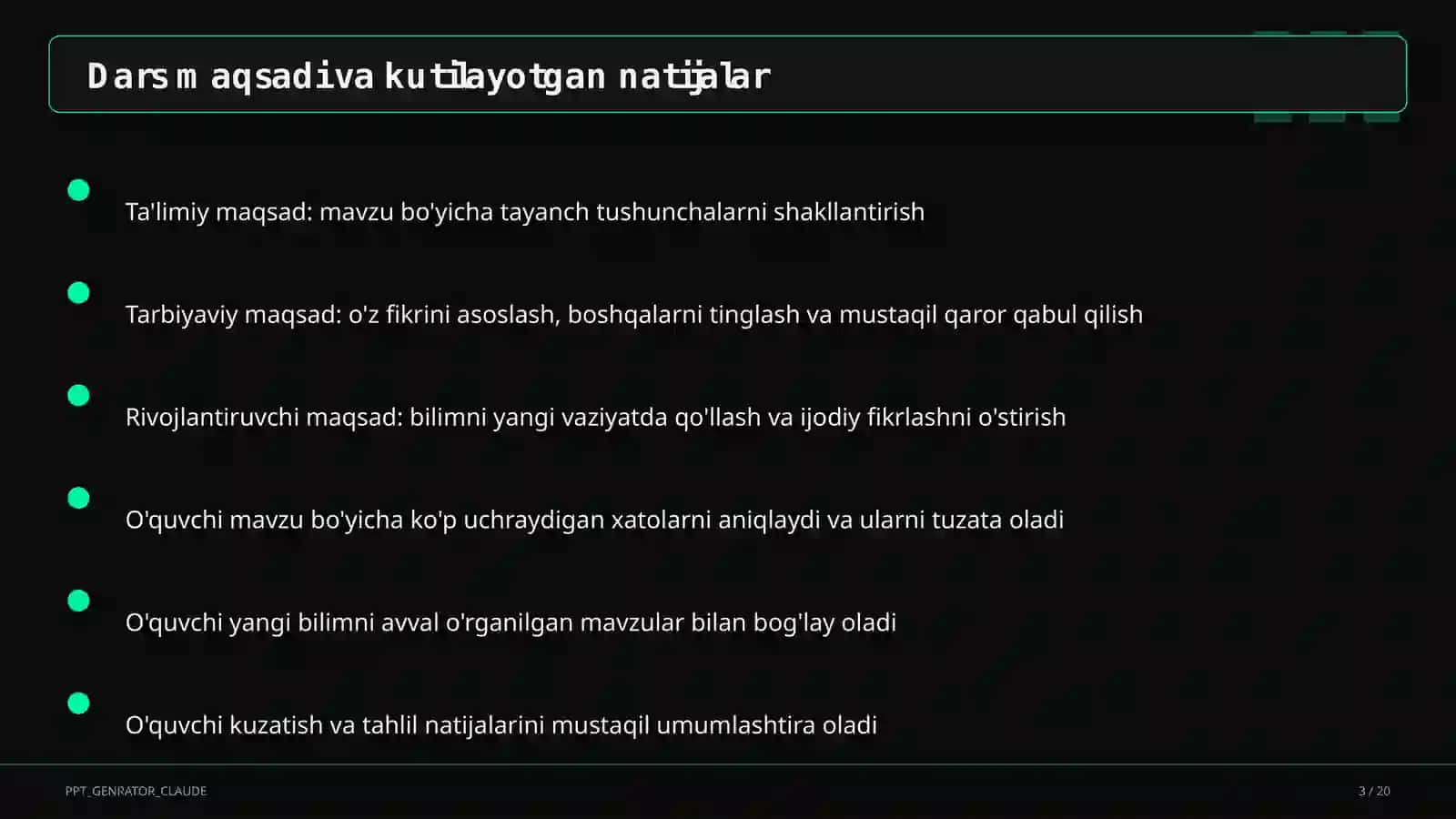 Sun'iy intellekt vositalari o'qituvchi uchun 3