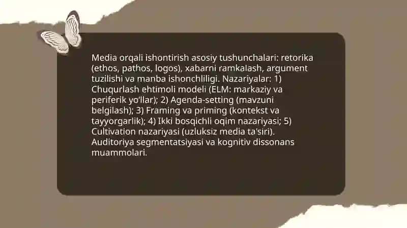 Media orqali ishontirish 3