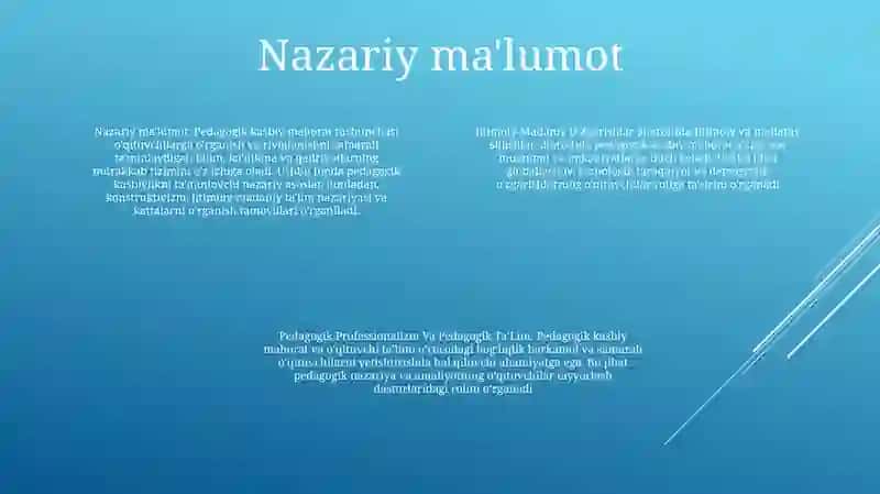 Ijtimoiy-Madaniy OʻZgarishlar Sharoitida Pedagogik Professionalizm Va Pedagogik TaʼLim 3