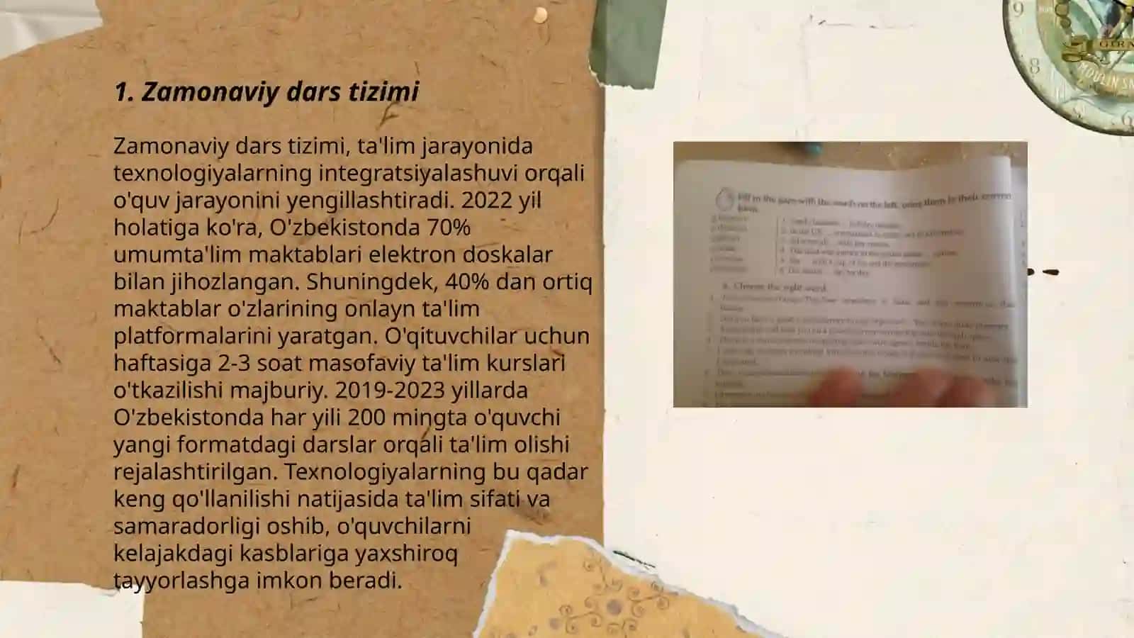 Zamonaviy dars va unga qo'yilgan talablar 3