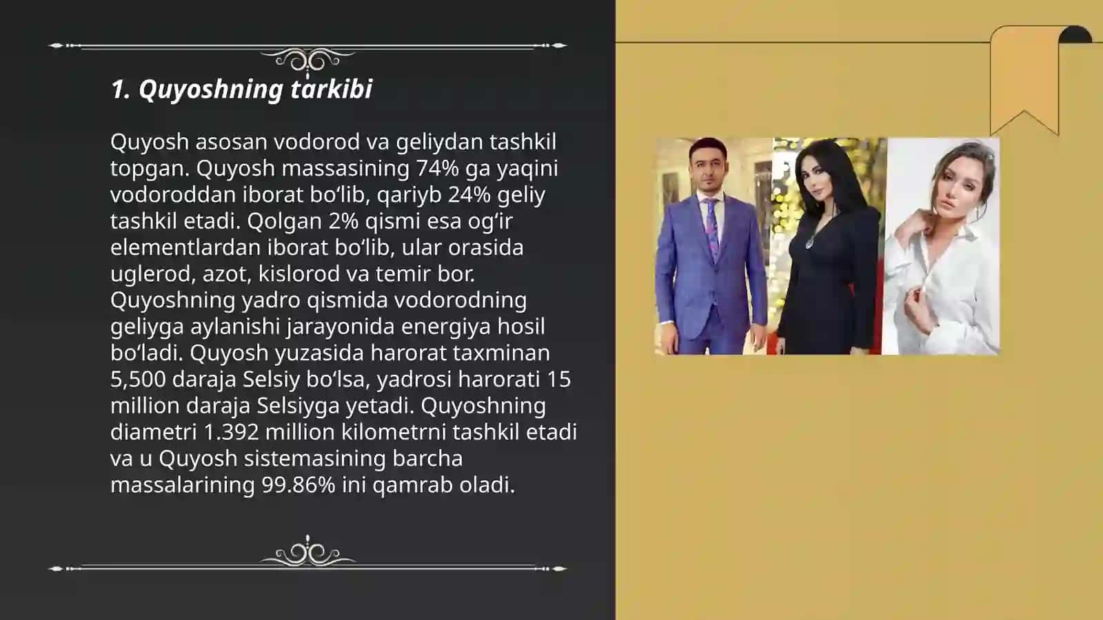 Quyosh haqida umumiy ma’lumot 3