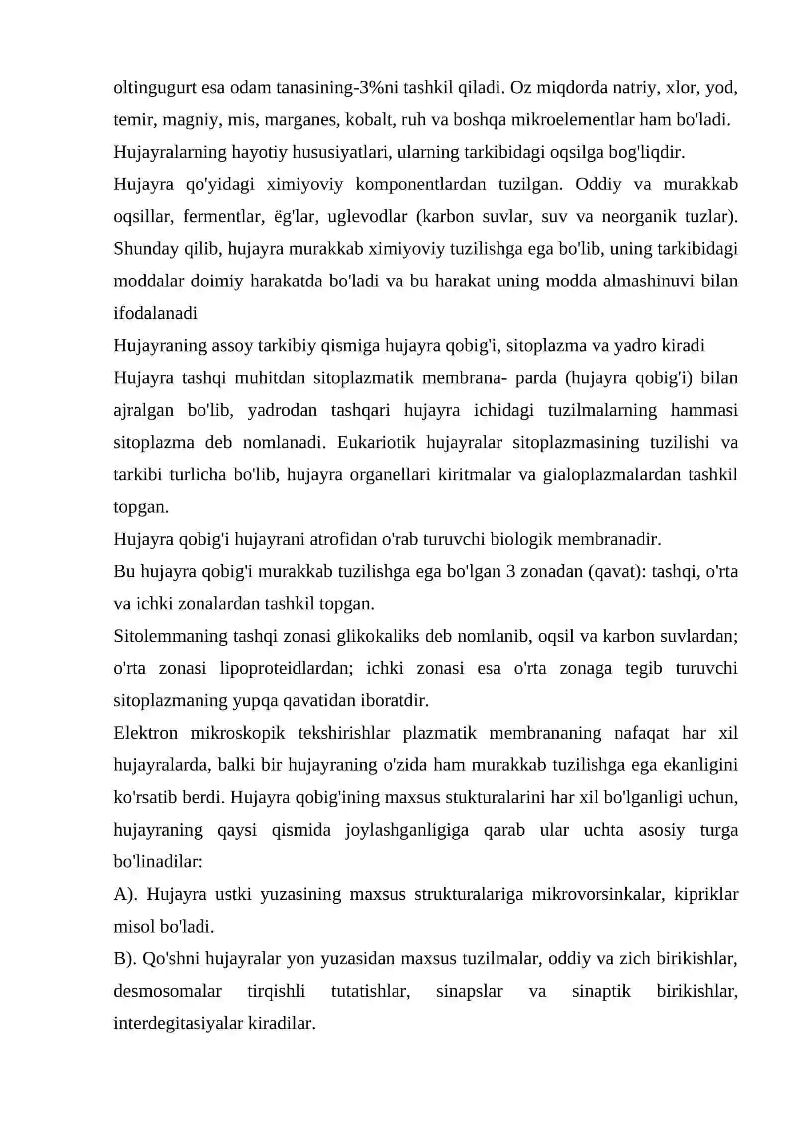 Hujayra va hujayra nazariyasi 3