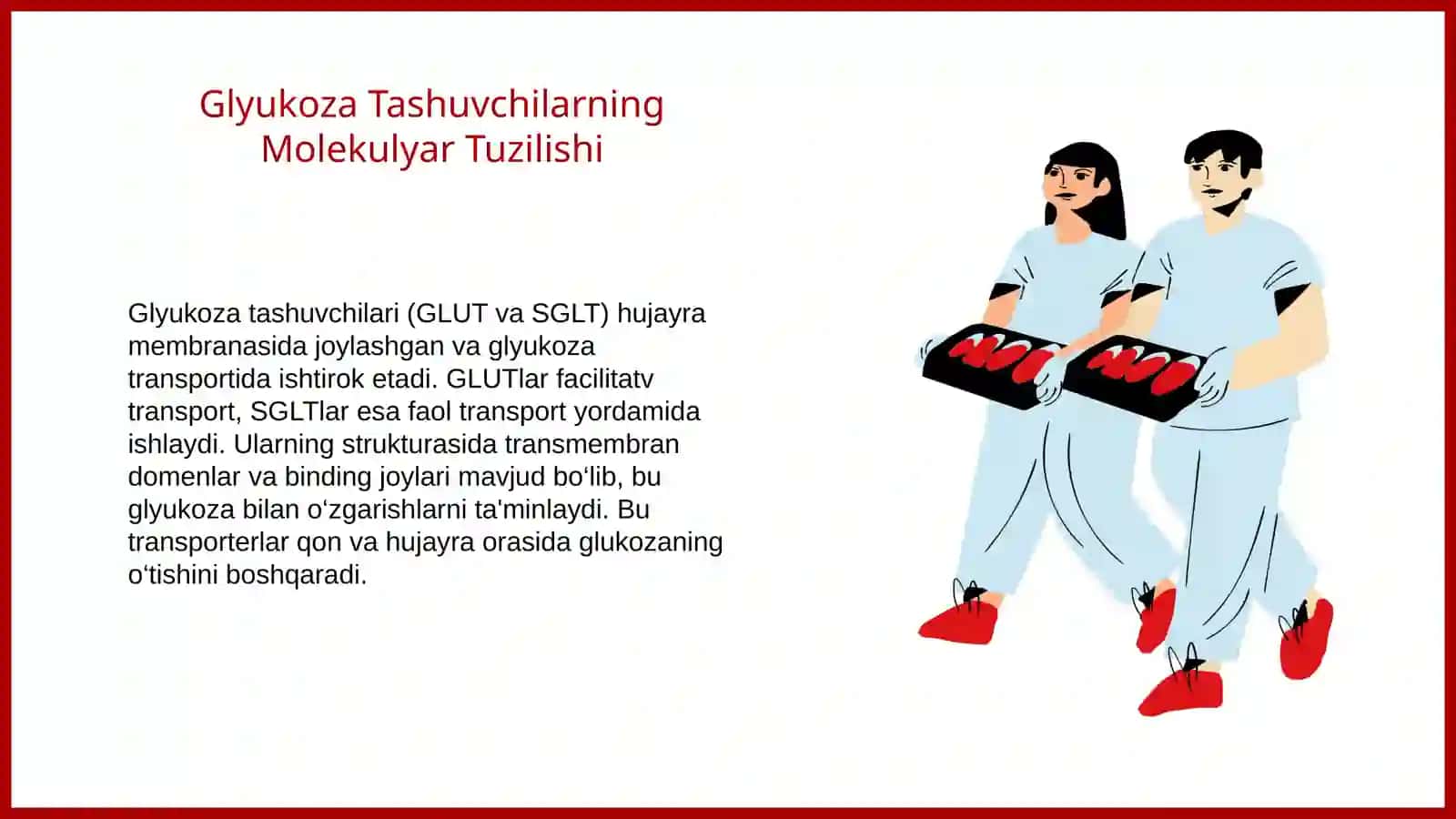 Glyukoza tashuvchilarning tuzilishi, spesifikligi klinik ahamiyati 3