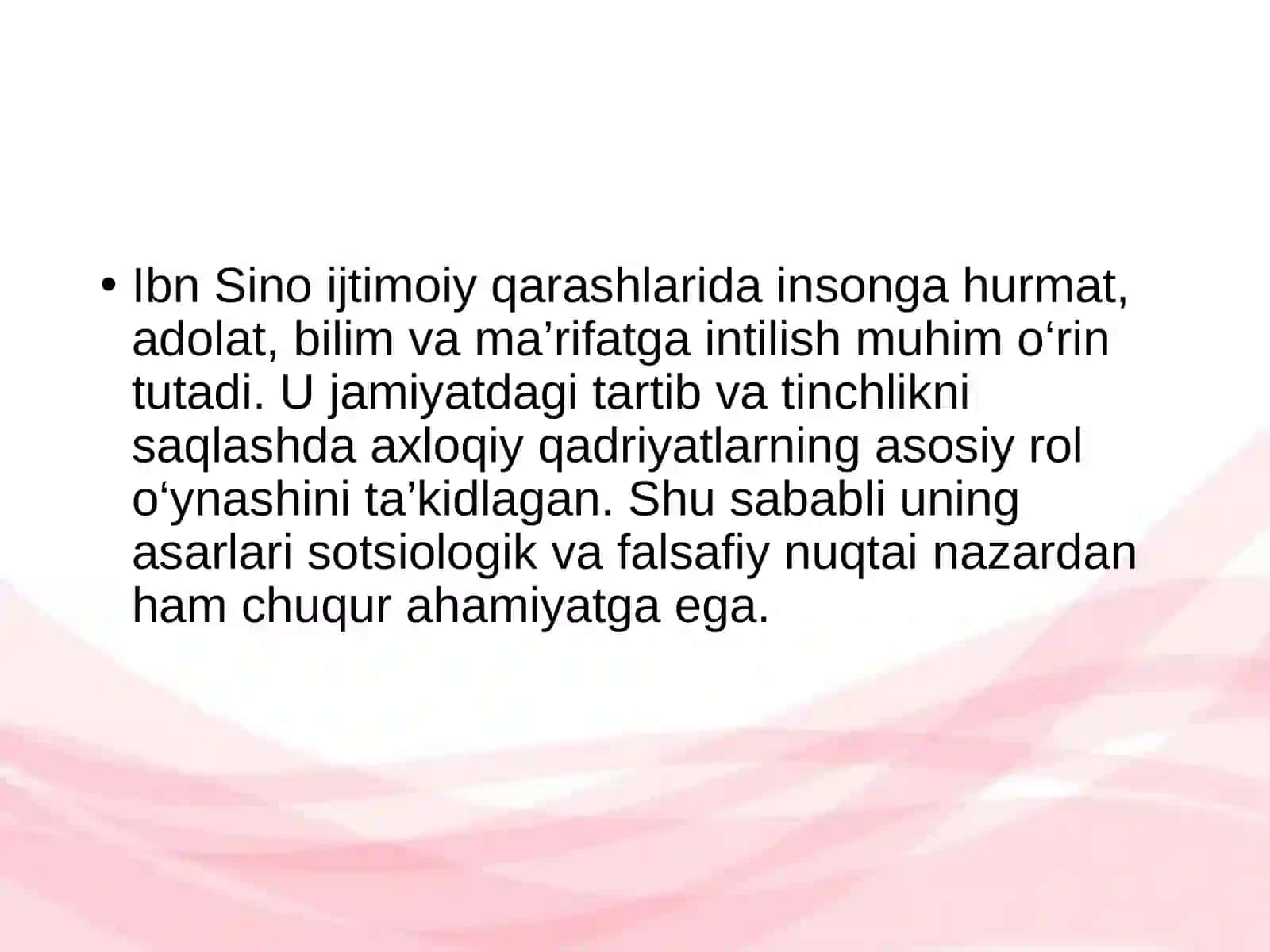 Ibn Sinoning ijtimoiy qarashlari 3