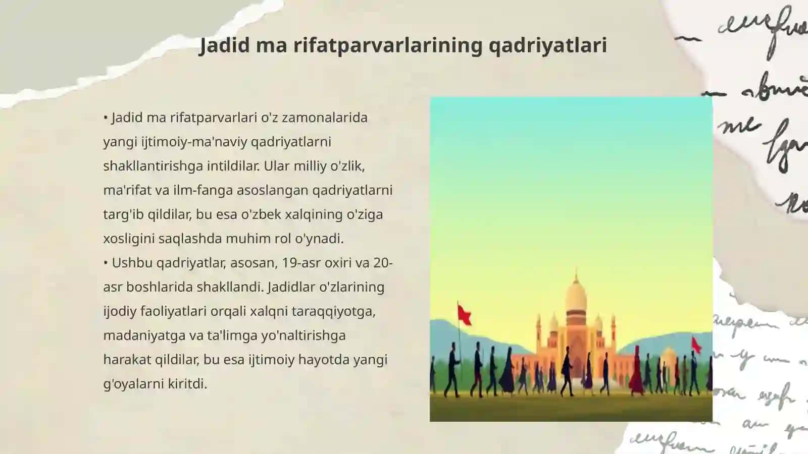 Jadid ma rifatparvarlarining qadriyatlari 3