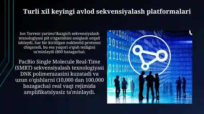Yangi avlod sekvenatorlarining ishlashi prinsiplari va afzalliklari 3