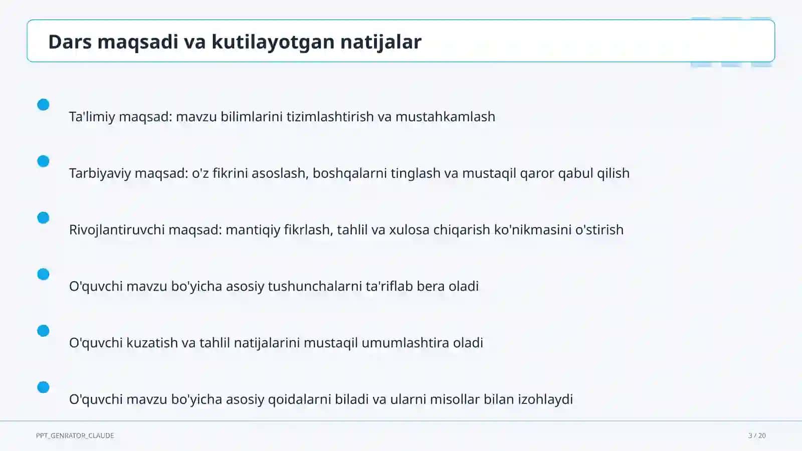 Job interview and career vocabulary (11-sinf) 3