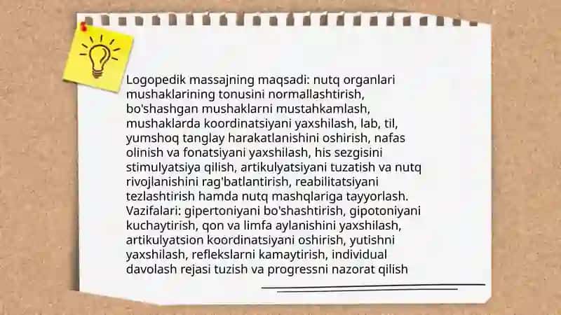Logopedik massajni oʻtkazish boʻyicha uslubiy koʻrsatmalar 3