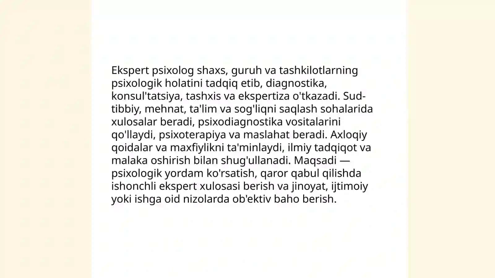Ekspert psixolog 3