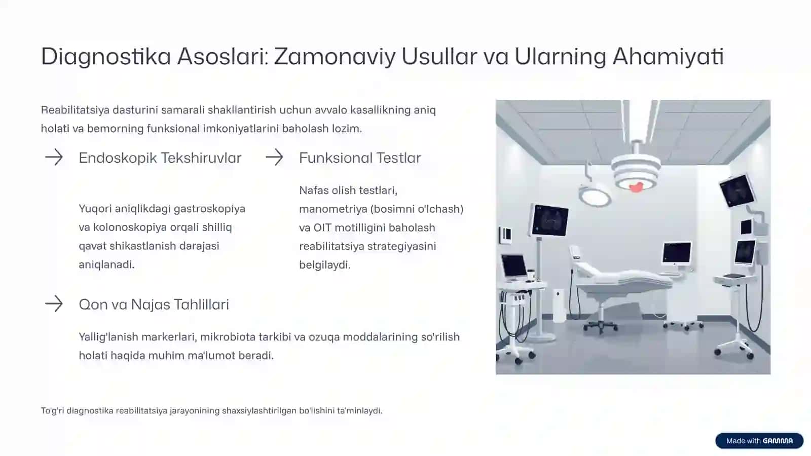 Hazm Sistemasi Kasalliklarida Reabilitologiya: Kompleks Yondashuv 3