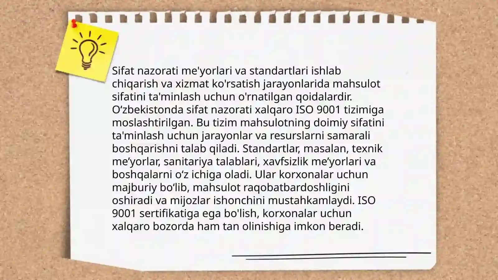 Xalqaro sifat nazorati tartib qoidalari 3