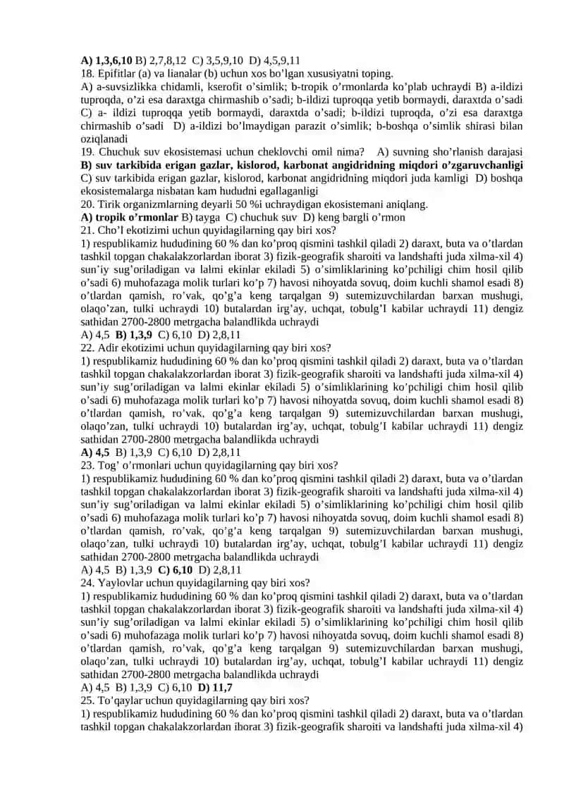 11-sinf test 3