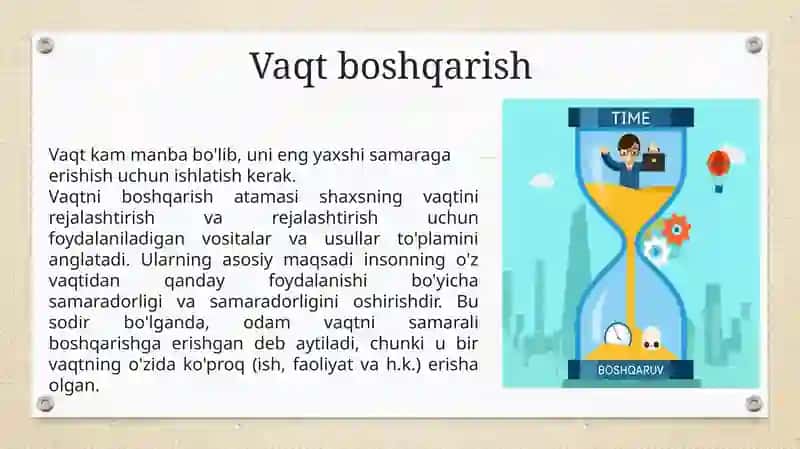 Shaxsiysamaradorlik 3