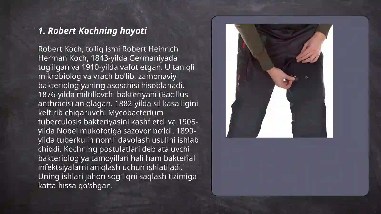 Robert Kochning hayoti 3