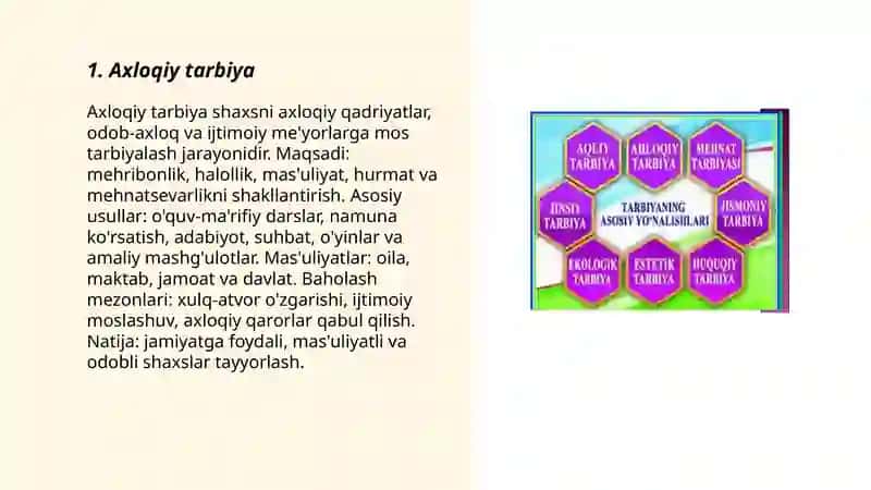 Tarbiya turlari 3