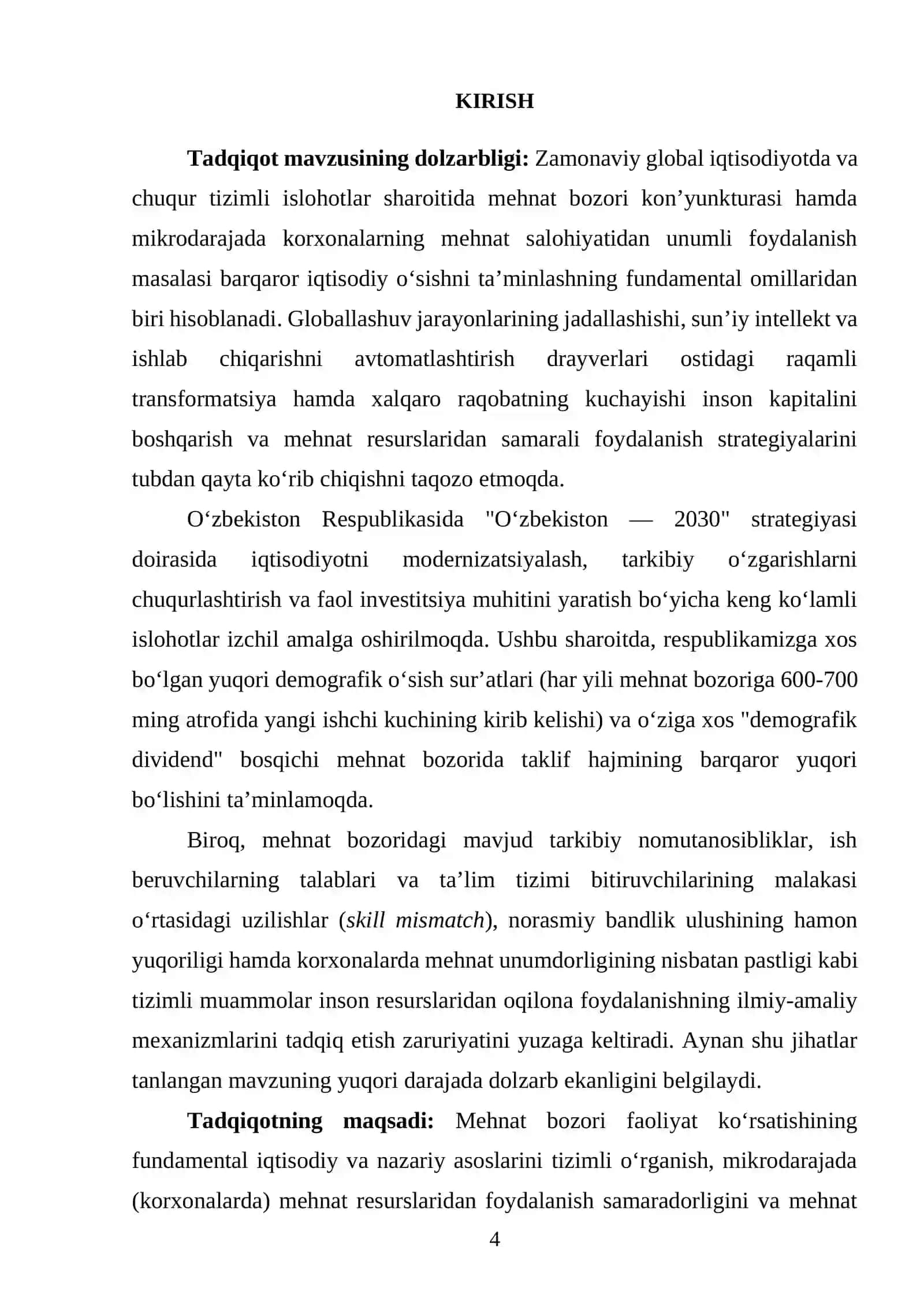 Korxonalarda mehnat resurslaridan foydalanish 3