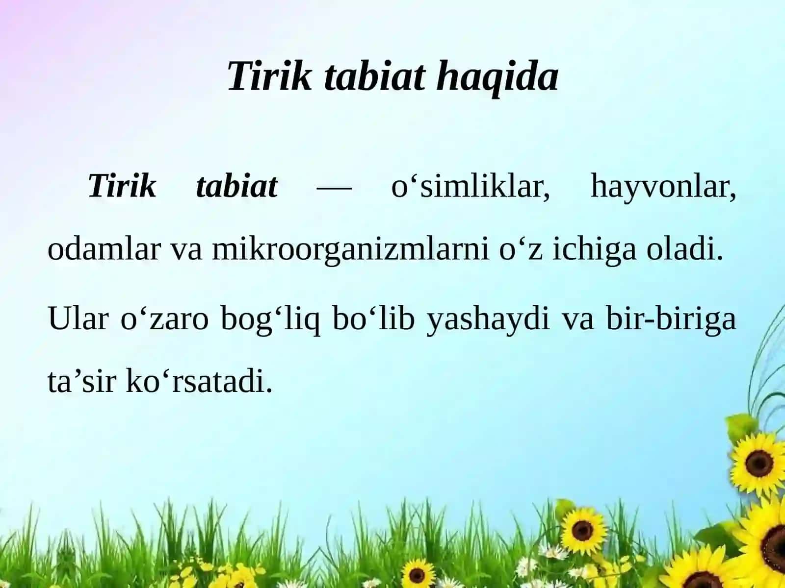 Bolalargatabiatdagio’simlikvahayvonlarnibir-birigabog’liqliginitushuntirish 3