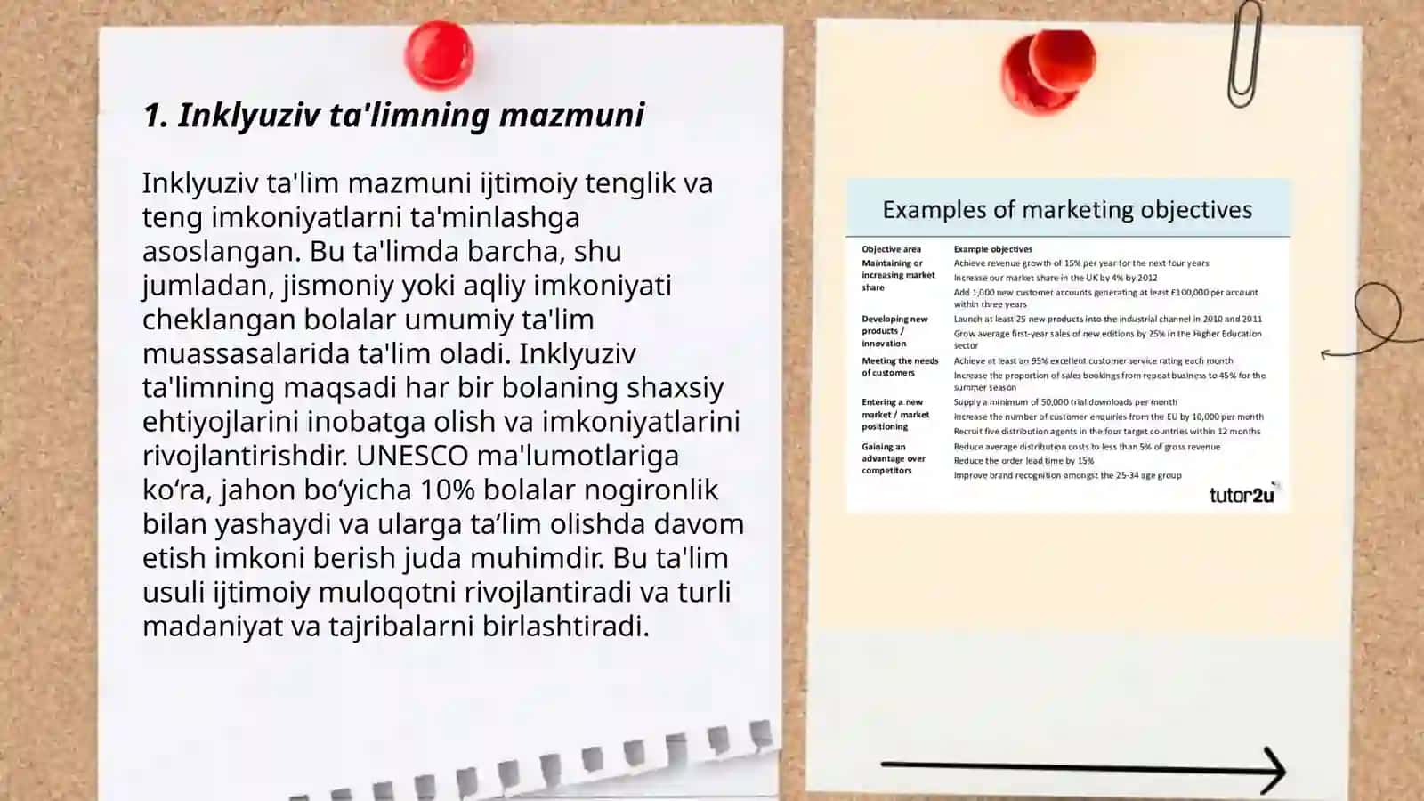 Inklyuziv ta'limning mazmuni, predmeti, maqsadi va vazifalari 3