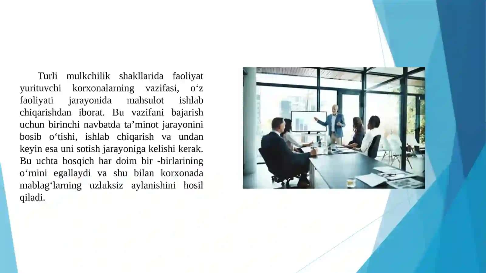 Biznes jarayonlari va ularning hisobga olish 3