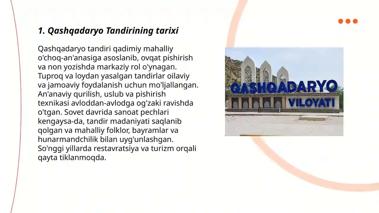 Qashqadaryo Tandiri 3