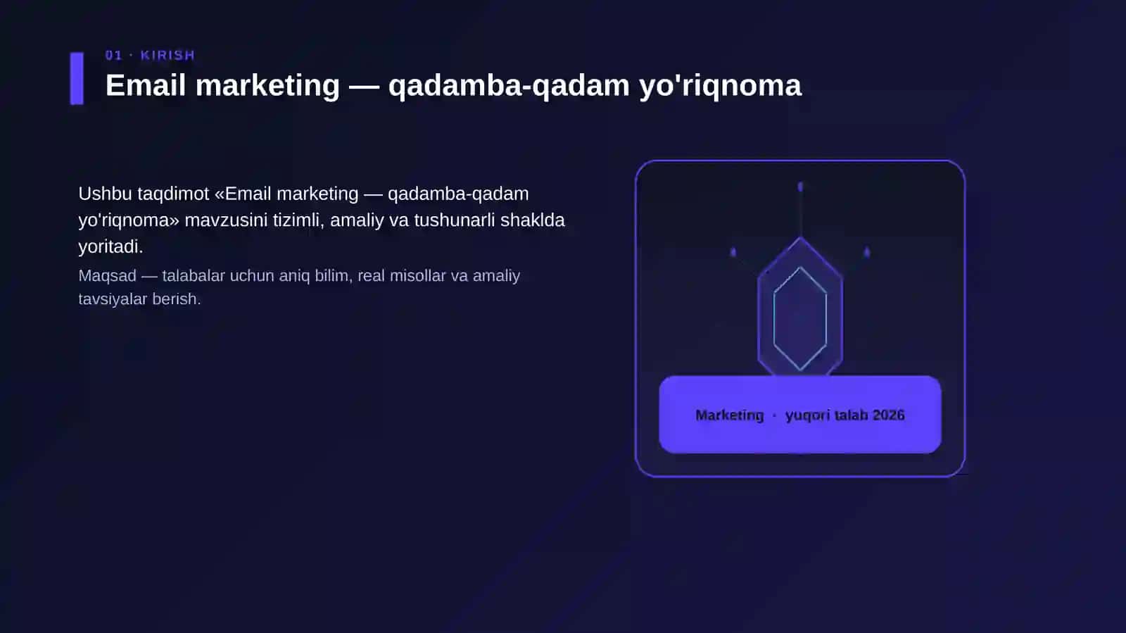 Email marketing — qadamba-qadam yo'riqnoma 3