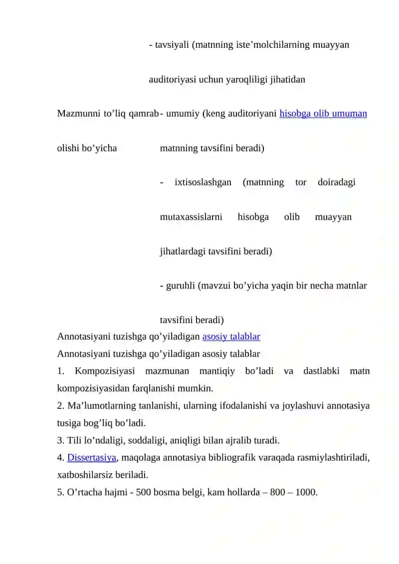 ANNOTATSIYA TURLARI 3