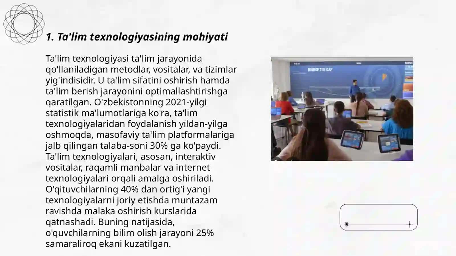 Ta'lim texnologiyasi va uning tuzilishi 3