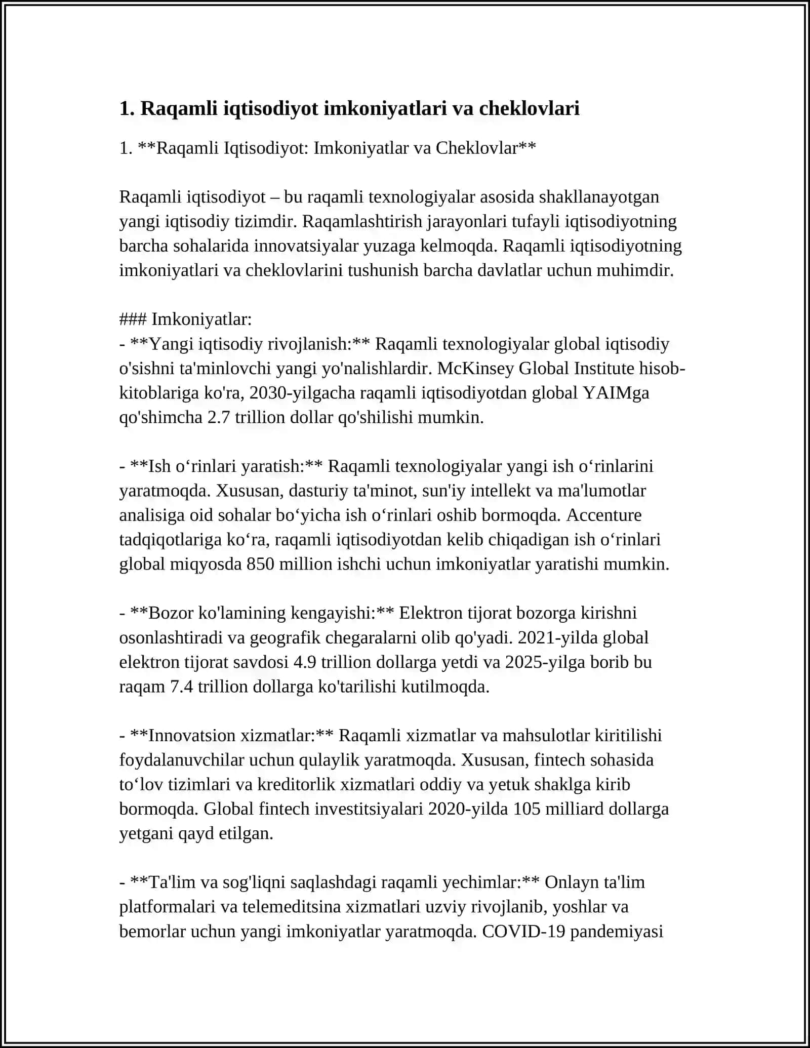 EXPORT VA IMPORTGA IQTISODIYOTNI RAQAMLASHTIRISHNING TA'SIRI 3