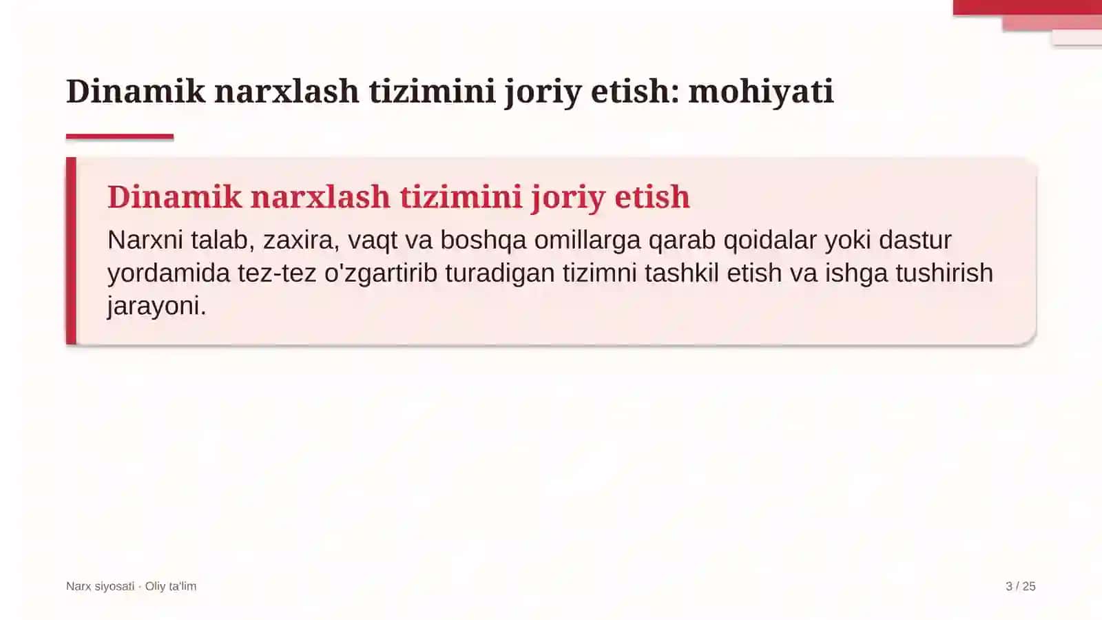 videoprodakshn studiyalarida dinamik narxlash tizimini joriy etish 5062 3