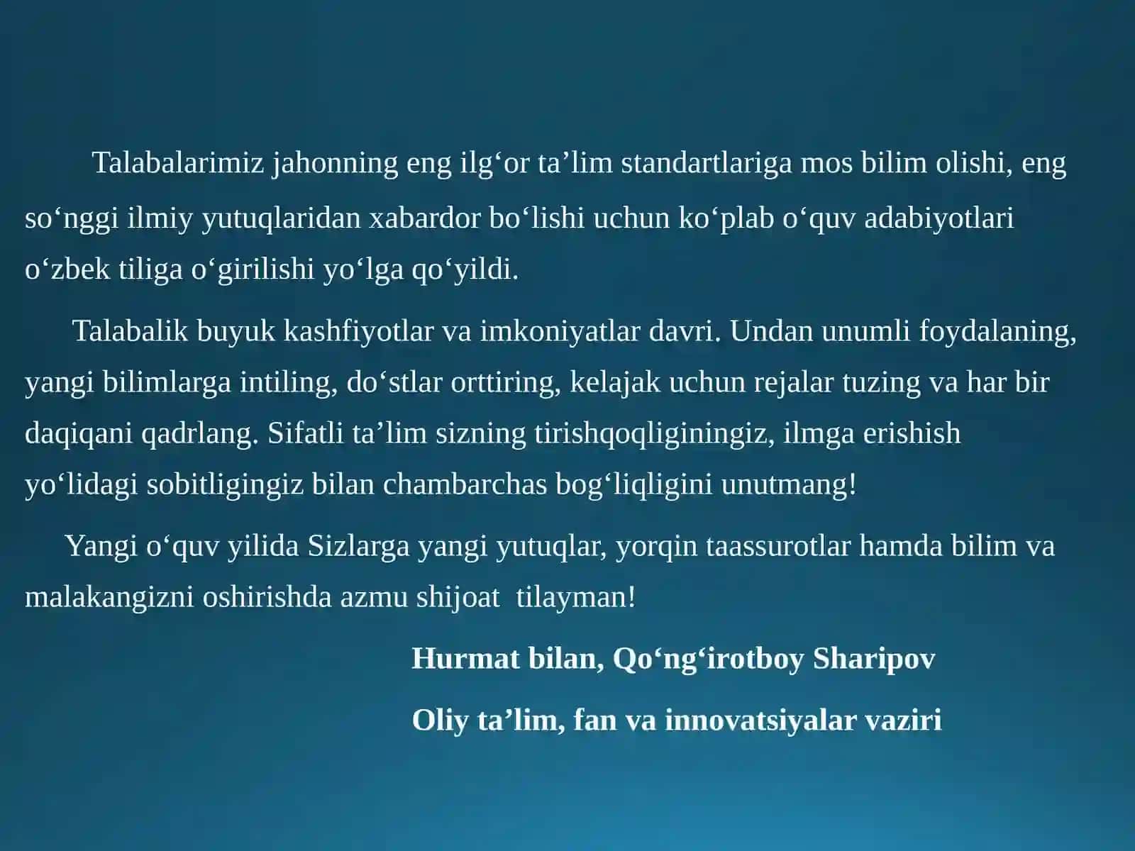 2024/2025-o‘quv yilining boshlanishi 3